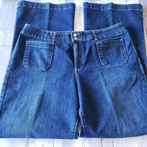Style & Co Jeans Flare Leg Jeans - Size 18